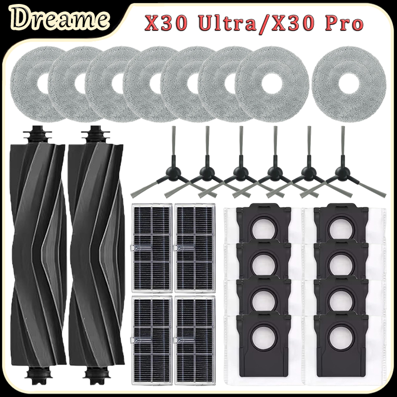 Robot Vacuum - Accessoires pour aspirateur robot Dreame X30