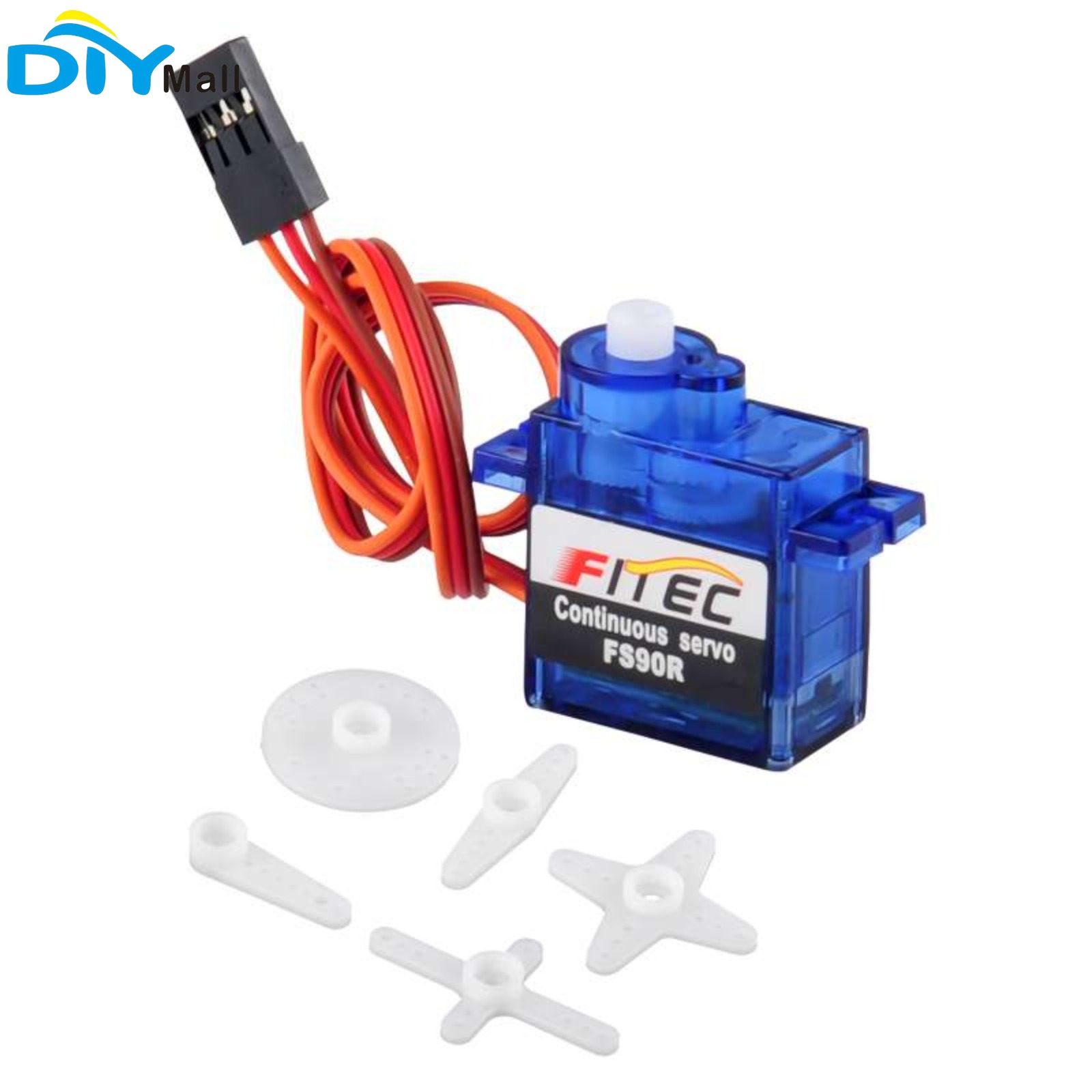 Micro Servo - Servomoteur FS90R 9g, rotation continue à