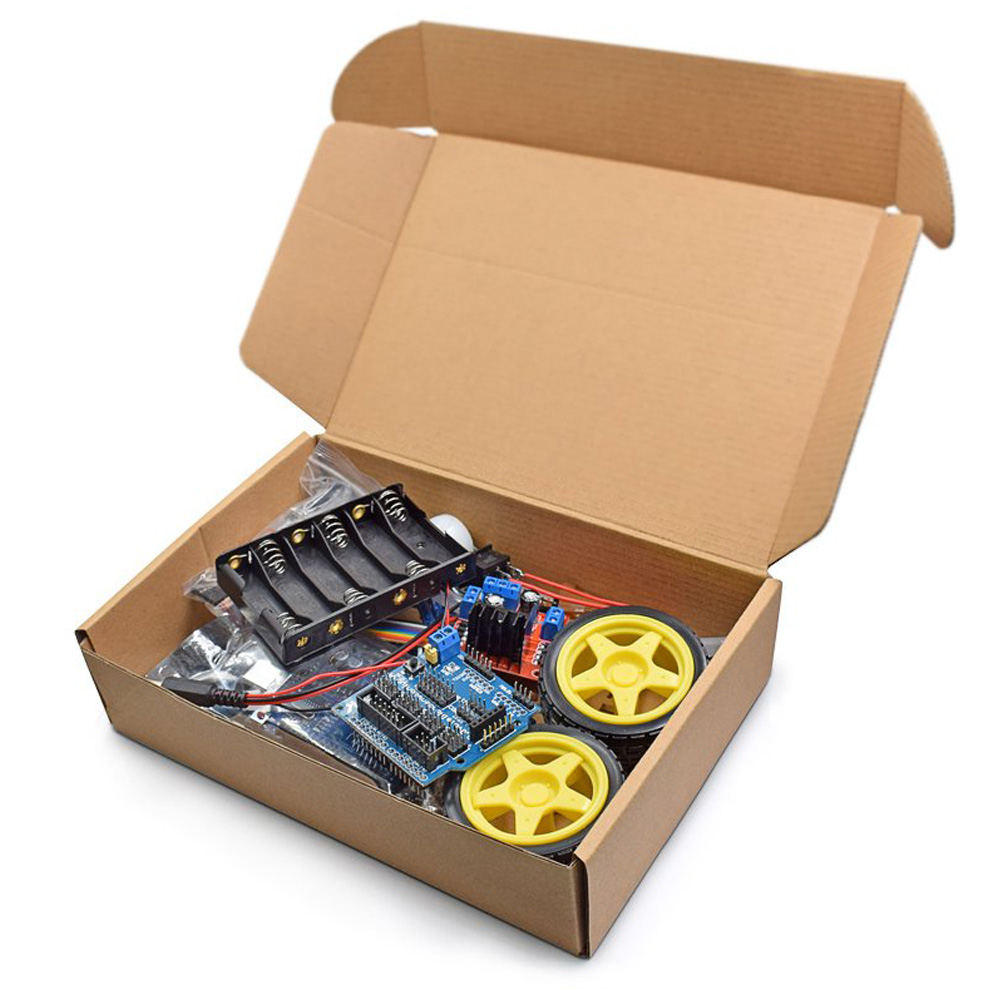 Line Follower Robot - Kit de châssis de voiture robotique
