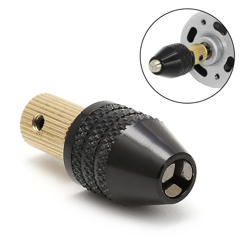Microbit - Mini mandrin fixation, arbre moteur électrique,