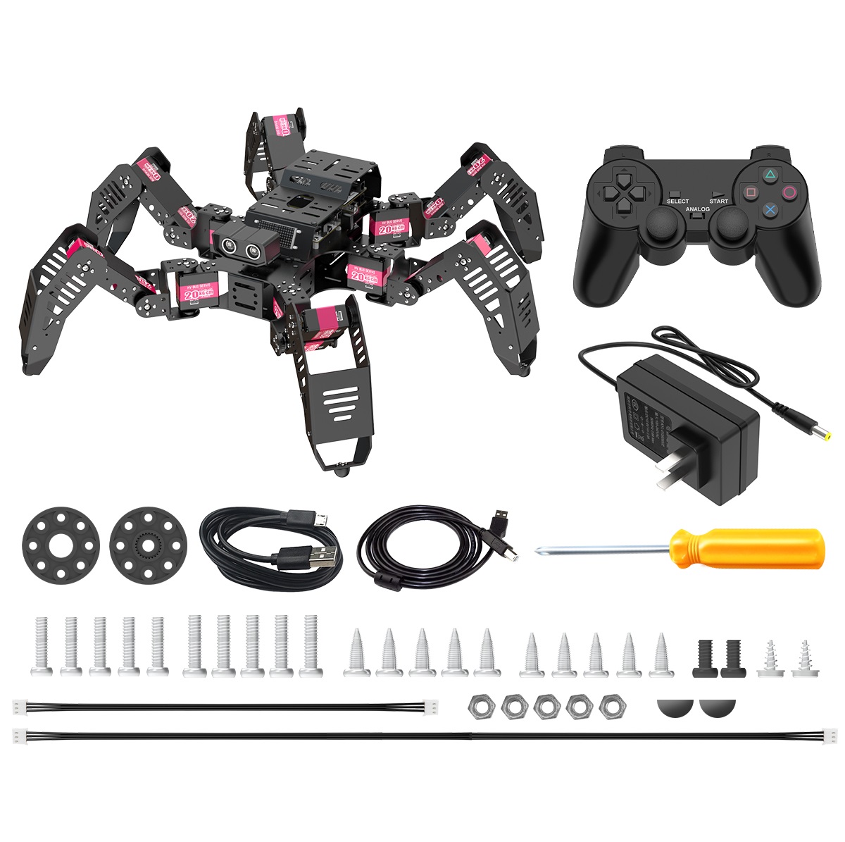 Hiwonder Spiderbot, robot arai - Robot Kit avis et prix