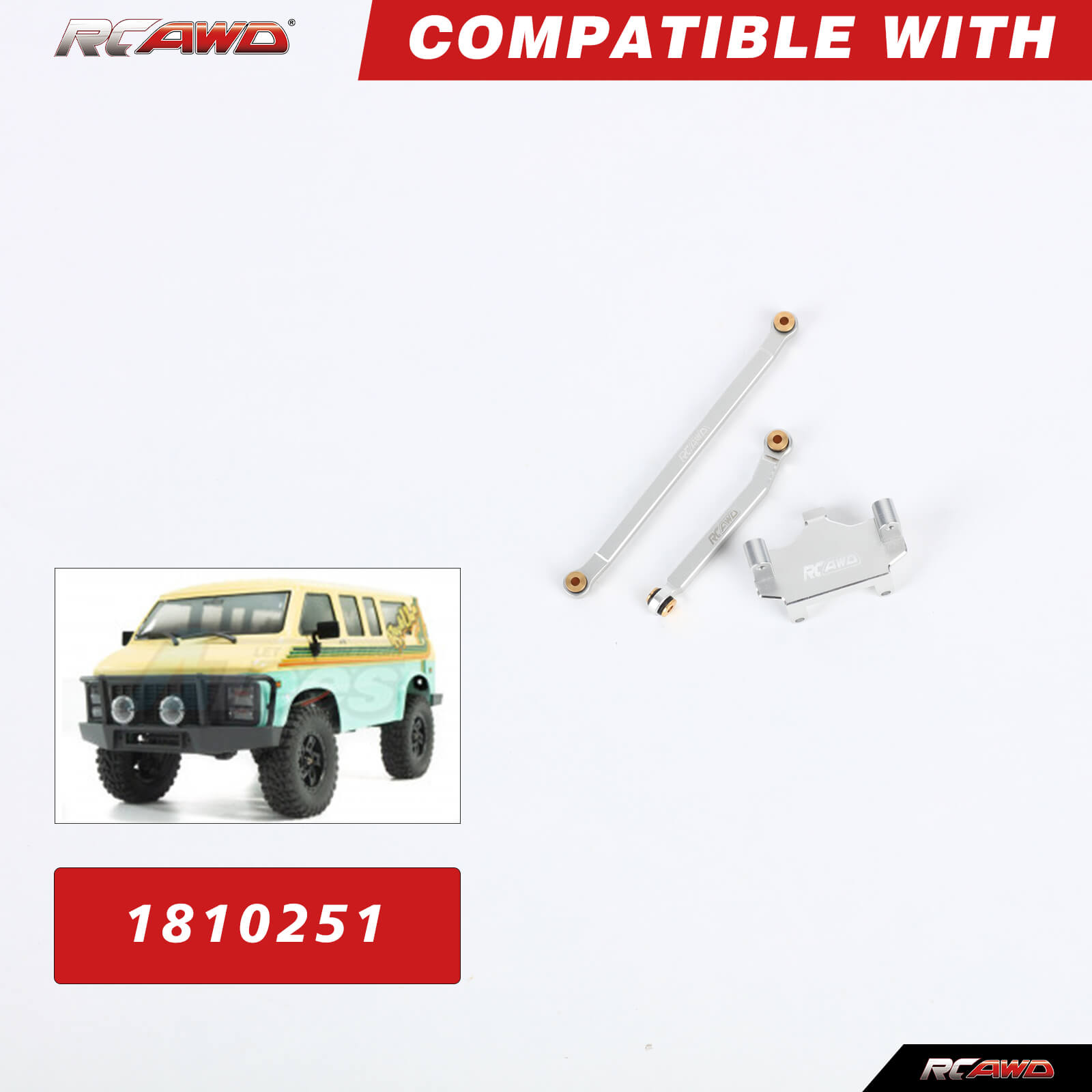 RCAWD – support Servo et maill - Servo Bracket avis et prix