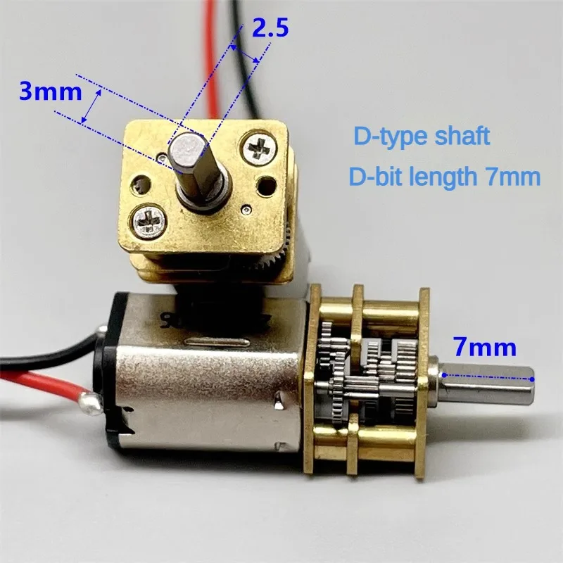 N20 DC 3V 18 tr/min 6V 36 tr/m - Dc Motor avis et prix
