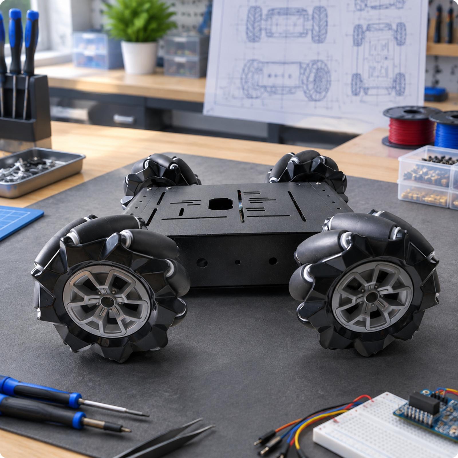 Châssis de voiture télécommand - Robot Chassis avis et prix
