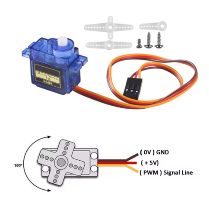 Micro servomoteur numérique SG - Sg90 Servo avis et prix