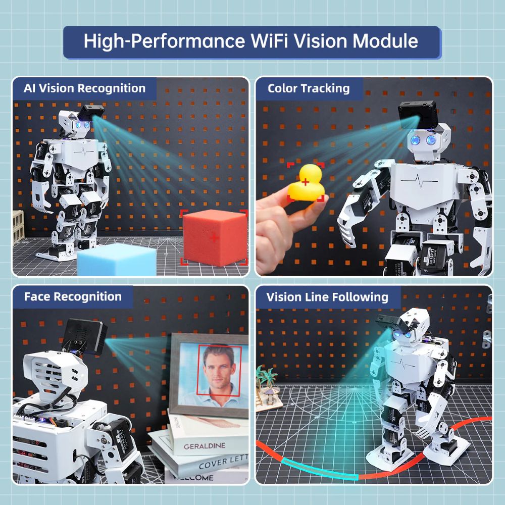 Robot humanoïde multimodal Hiw - Robot Kit avis et prix