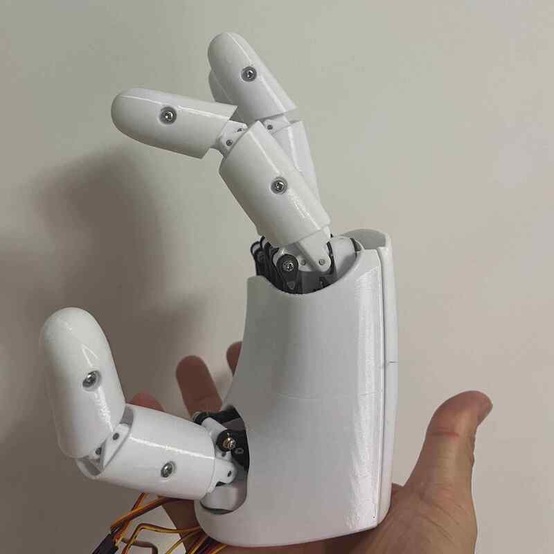 Main robotique AmazingHand 8 D - Robot Arm Metal avis et prix
