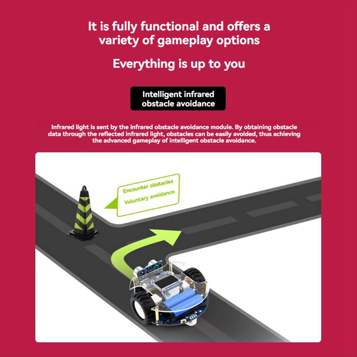 Offre Spéciale : Carte de déve - Robot Bluetooth Car avis et prix